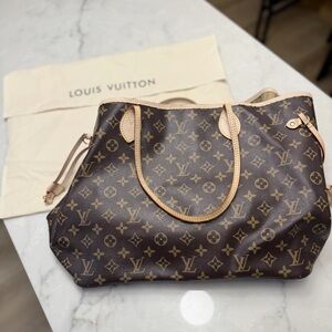 Brown Large Tote Bag